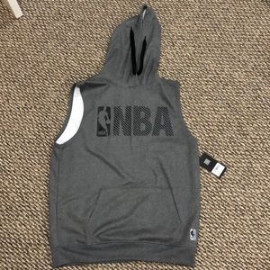 NBA sleeveless hoodie